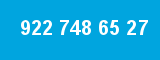 922 748 65 27